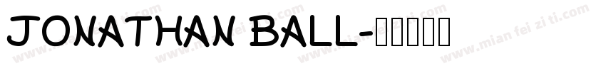 JONATHAN BALL字体转换